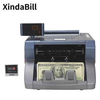 8810C Mult-Valuta Denarja Števec Pralni USD EURO Detektor Bankovcev z Vrtljiv Zaslon Banke Denar UV/3 MG Bill Števci